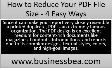 How to Reduce Your PDF File Size